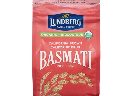 Riz Basmati Brun Biologique Lundberg Online now