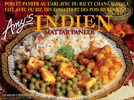 Repas Indien Mattar Paneer Sale