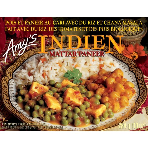 Repas Indien Mattar Paneer Sale