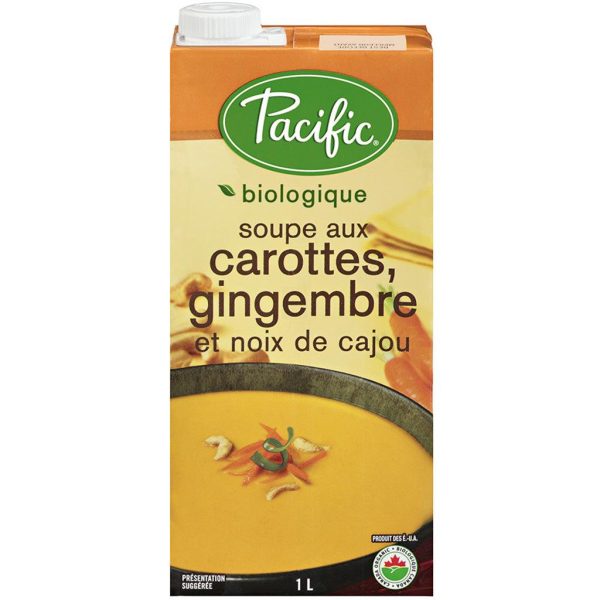 Soupe Carottes, Gingembre & Noix de Cajou Bio Fashion