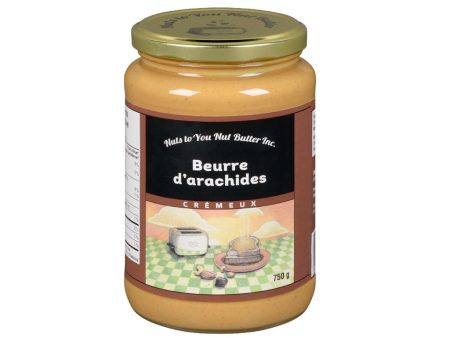 Beurre d Arachides Crémeux Nuts to You 750 g Fashion