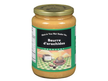 Beurre d Arachides Croquant 750 g Sale