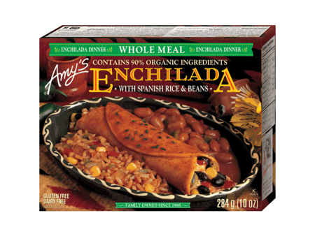 Repas Enchilada avec Riz Espagnol et Haricots For Cheap