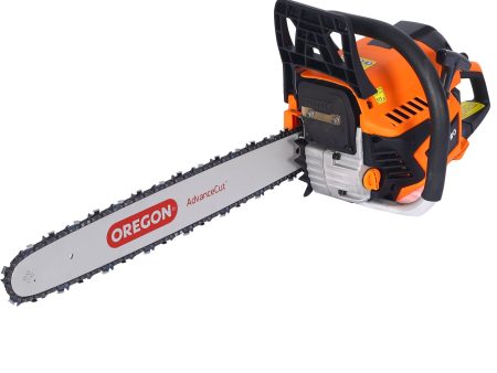 Chainsaw gas  20inch ,52cc Gasoline Chain Saw for Trees ,Wood Cutting 2-cycle EPA Compliant OREGAN BAR OREGAN CHAIN Fashion