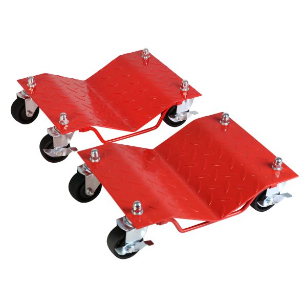 Dolly Wheel Tire Dolly 2 PCS Heavy Duty Skate Auto Repair Dolly 3000LB Vehicle Moving Dolly Cheap