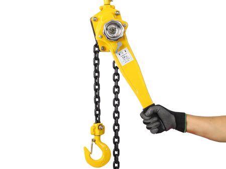 Lever Chain Hoist 1 1 2 Ton 3300LBS Capacity 20 FT Chain Come Along with Heavy Duty Hooks Ratchet Lever Chain Block Hoist Lift Puller Sale