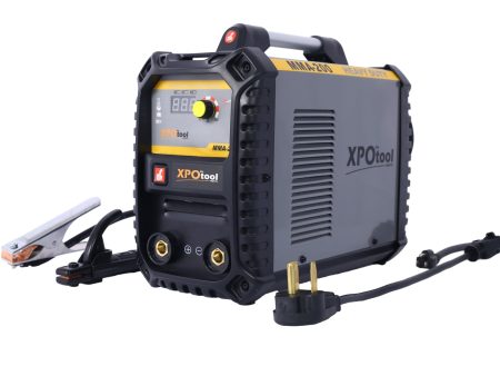 110 220V MMA Welder, 200A Stick ARC Welding Machine IGBT Inverter Digital Display LCD Hot Start Welder with Electrode Holder, Work Clamp, Input Power Adapter Cable Dual Voltage DC Online now