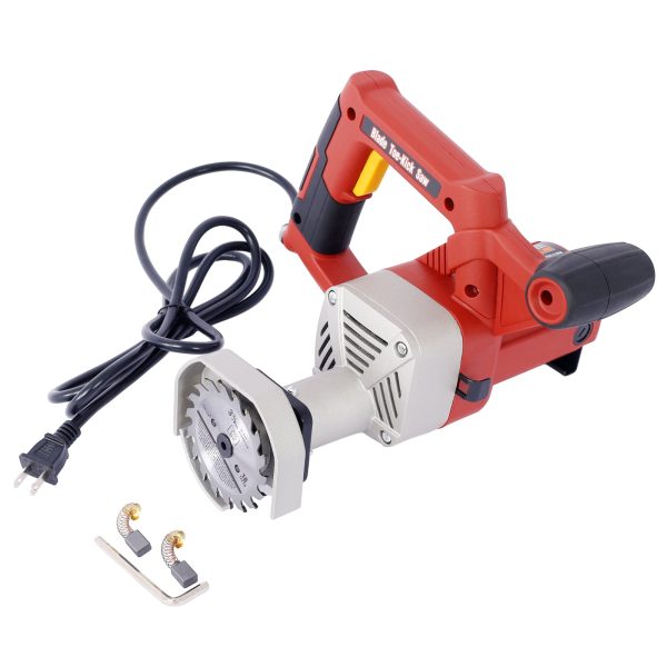 Blade Toe-Kick Saw 3-3 8 in. Blades, Flush Cutting Saw, Special Circular Saw for Removing Subfloor or Tiles, Masonr Hot on Sale