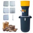 25L Grain Mill Grinder Electric Corn Grinder, Grain mills Mill Flour Mills Molino de Maiz, Farm Home Electric Grinder for Corn Grain Feed, Wheat Grinder with 5 Grinder Sieves+1Wrench on Sale