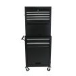 High Capacity Rolling Tool Chest with Wheels and Drawers, 6-Drawer Tool Storage Cabinet--BLACK Online Hot Sale