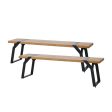 ZORA BENCH,Set of 2 Discount