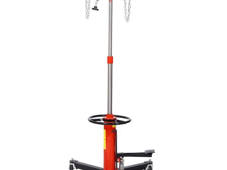 1660lbs Transmission Jacks , Hydraulic Transmission Jack 2 Stage Hydraulic w  360° for car lift 0.75 Ton For Cheap