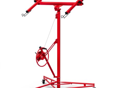 11ft Lift Drywall Panel Hoist Jack for Ceiling - RED Sale