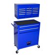 High Capacity Rolling Tool Chest with Wheels and Drawers, 8-Drawer Tool Storage Cabinet--BLUE Sale