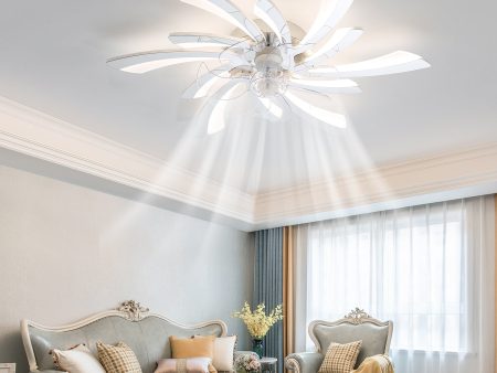 30.7In Ceiling Fan with Lights, Remote Control 3 Color Temperatures,6 Gear wind Speed Fan Light Online now