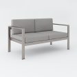 Aluminum Modern 4 Piece Sofa Seating Group For Patio Garden Outdoor Supply