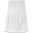 CRAZY ELF 36  x 80  Star Style Real Primed Door Slab, DIY Panel Door, Modern Interior Barn Door, Moisture-proof, Anti-deformation, Pre-Drilled Ready to Assemble, Suitable for Pre-hung and Barn Door Online Hot Sale