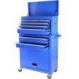 Rolling Tool Chest with Wheels and 8 Drawers, Detachable Large Tool Cabinet with Lock for Garage, Locking Mechanic Tool Cart with Black Liner for Warehouse, Workshop, High Capacity Discount