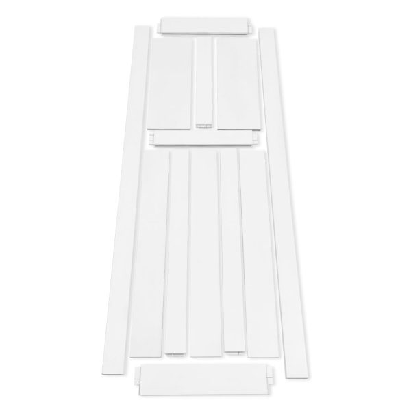 CRAZY ELF 30  x 80  Five Panel Real Primed Door Slab, DIY Panel Door, Modern Interior Barn Door, Moisture-proof, Anti-deformation, Pre-Drilled Ready to Assemble, Suitable for Pre-hung and Barn Door For Cheap