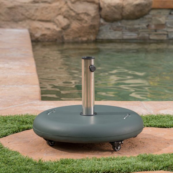 WHEELIE UMBRELLA BASE - ROUND Hot on Sale