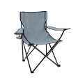 YSSOA Portable Folding Grey Camping Chair, 1-Pack Online Hot Sale