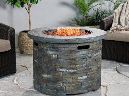 [Ship to Canada only]35  40000 BTU FIREPIT - ROUND on Sale