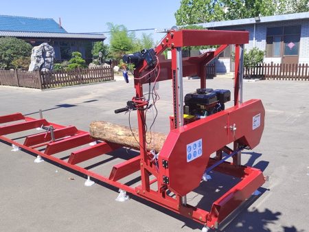 32  Portable Sawmill 15HP 420cc RATO Gas Engines with E-Start Band Saw Online Hot Sale