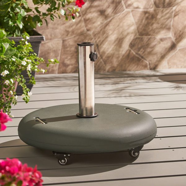 WHEELIE UMBRELLA BASE - ROUND Hot on Sale