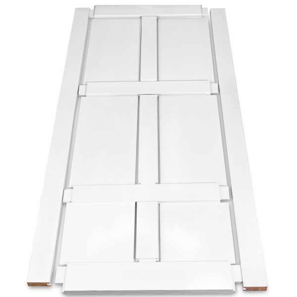 CRAZY ELF 28  x 80  Six Panel Real Primed Door Slab, DIY Panel Door, Modern Interior Barn Door, Water-proof, Anti-deformation, Pre-Drilled Ready to Assemble, Suitable for Pre-hung Door and Barn Door Online Sale