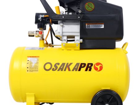 3.5HP Portable 10 Gallons Air Compressor Tank Ultra Quiet Horizontal Tank Adjustable Pressure with Built-in Wheel Online Sale