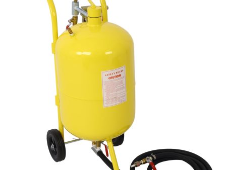 10Gal Pot Sandblaster, 125 Psi Pressure Sand Blasting Complete Kit for Paint, Stain, Rust Removal and Special Surface Treatment of Material Discount