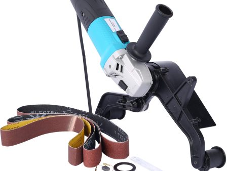 Stainless steel Tube Belt Sander Polisher,pipe sander,belt grinder,110V 1300W with Alumina Oxide Sanding Grinding and Polishing Online Hot Sale