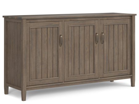 Lev - Wide Storage Cabinet - Smoky Brown Online