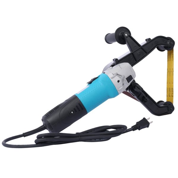 Stainless steel Tube Belt Sander Polisher,pipe sander,belt grinder,110V 1300W with Alumina Oxide Sanding Grinding and Polishing Online Hot Sale