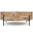 Rayburn - Drum Coffee Table - Natural Sale