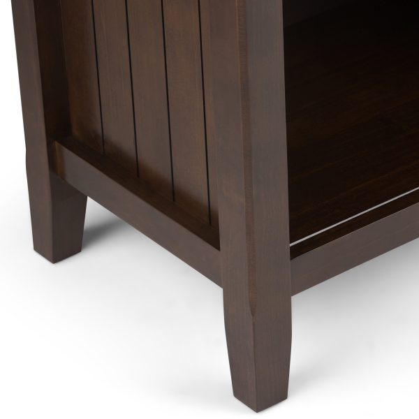 Acadian - Bedside Table - Brunette Brown For Sale