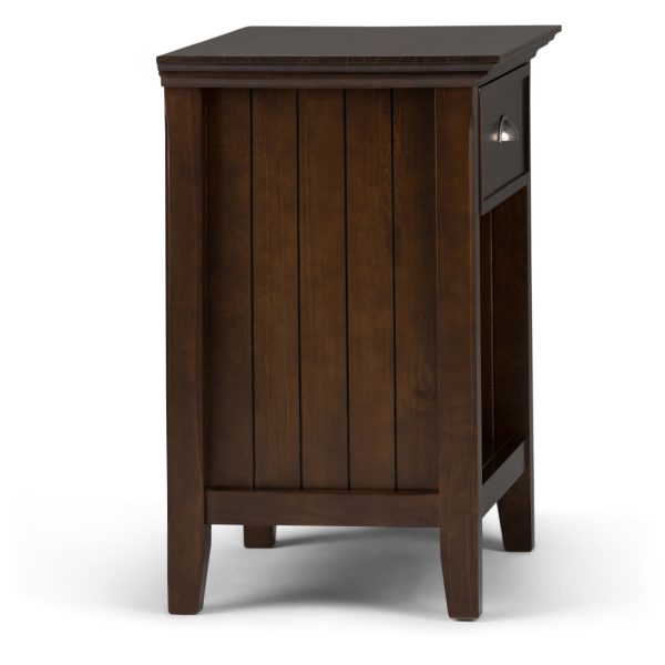 Acadian - Bedside Table - Brunette Brown For Sale