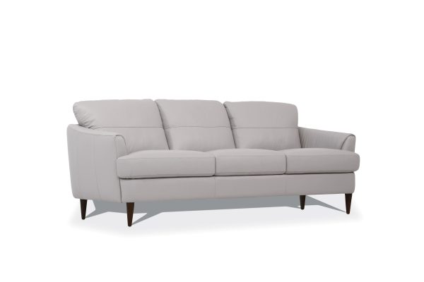 ACME Helena Sofa, Pearl Gray Leather 54575 Fashion