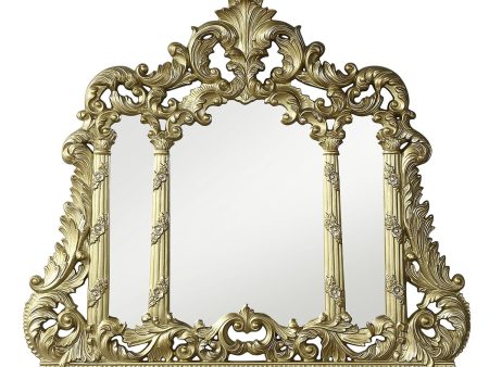 ACME Cabriole MIRROR Gold Finish BD01465 For Discount