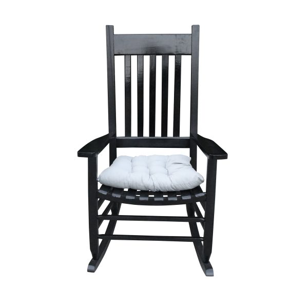 wooden porch rocker chair  Black, without mat Supply