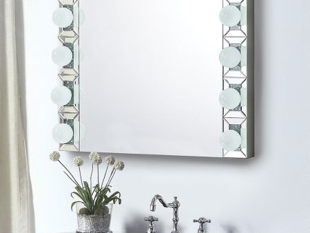 ACME Noralie Wall Decor, Mirrored & Faux Diamonds 97746 Hot on Sale