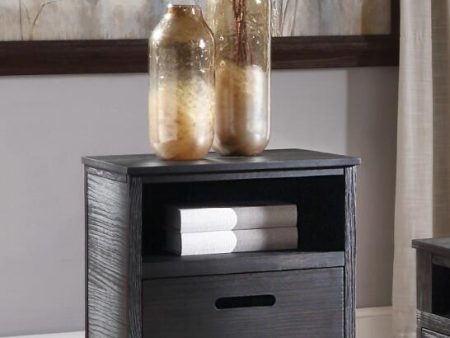 ACME Kamilia End Table, Antique Black 85967 For Sale