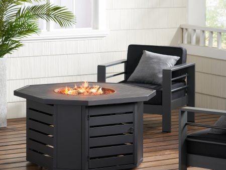 [Ship to Canada only]OCTAGON IRON FIRE PIT - 50000BTU Online now